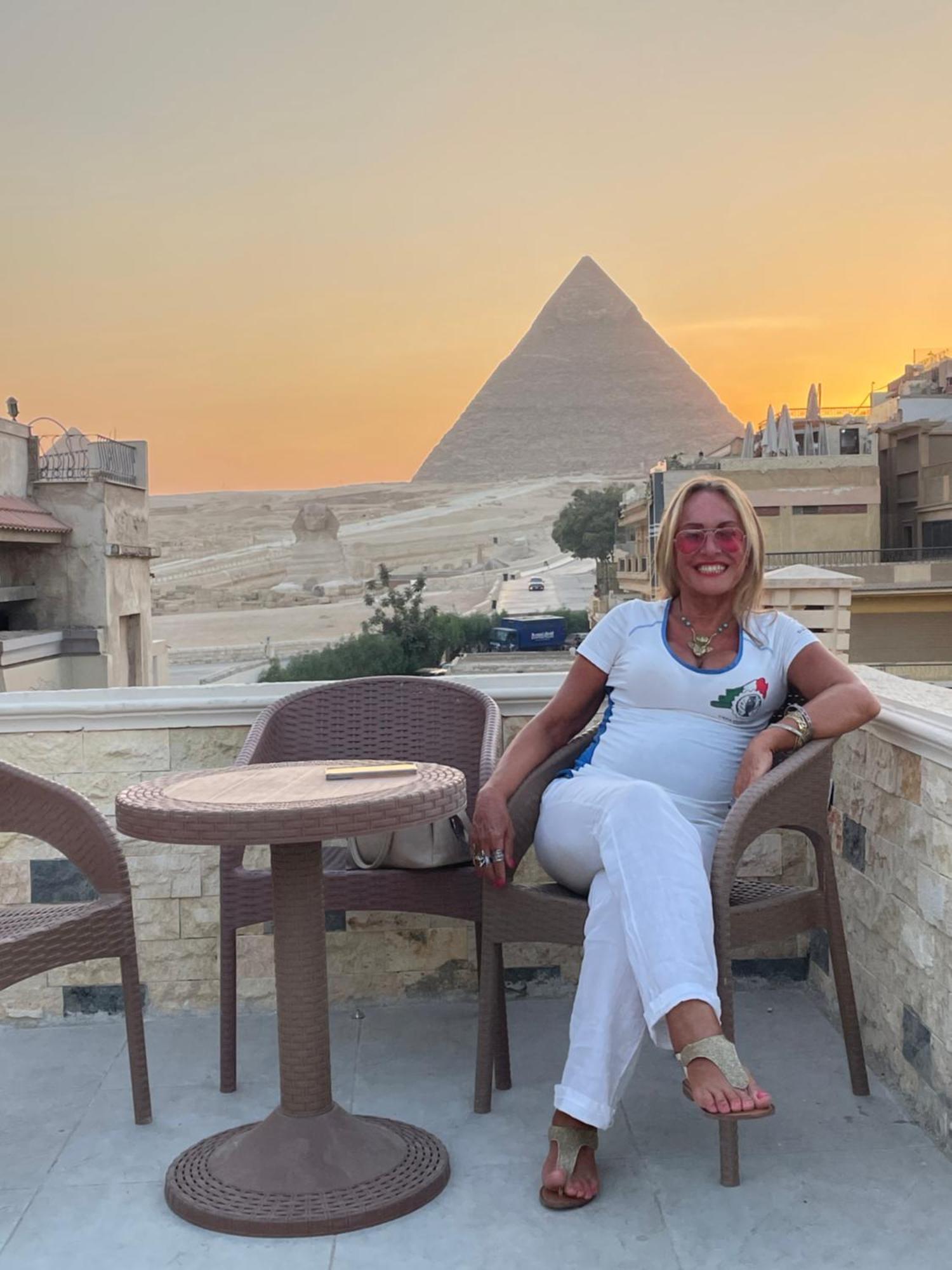King Ali Pyramids View Inn Kafrat al Jabal ภายนอก รูปภาพ