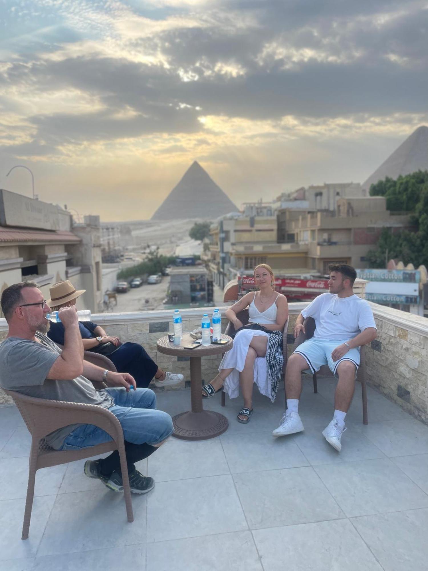 King Ali Pyramids View Inn Kafrat al Jabal ภายนอก รูปภาพ