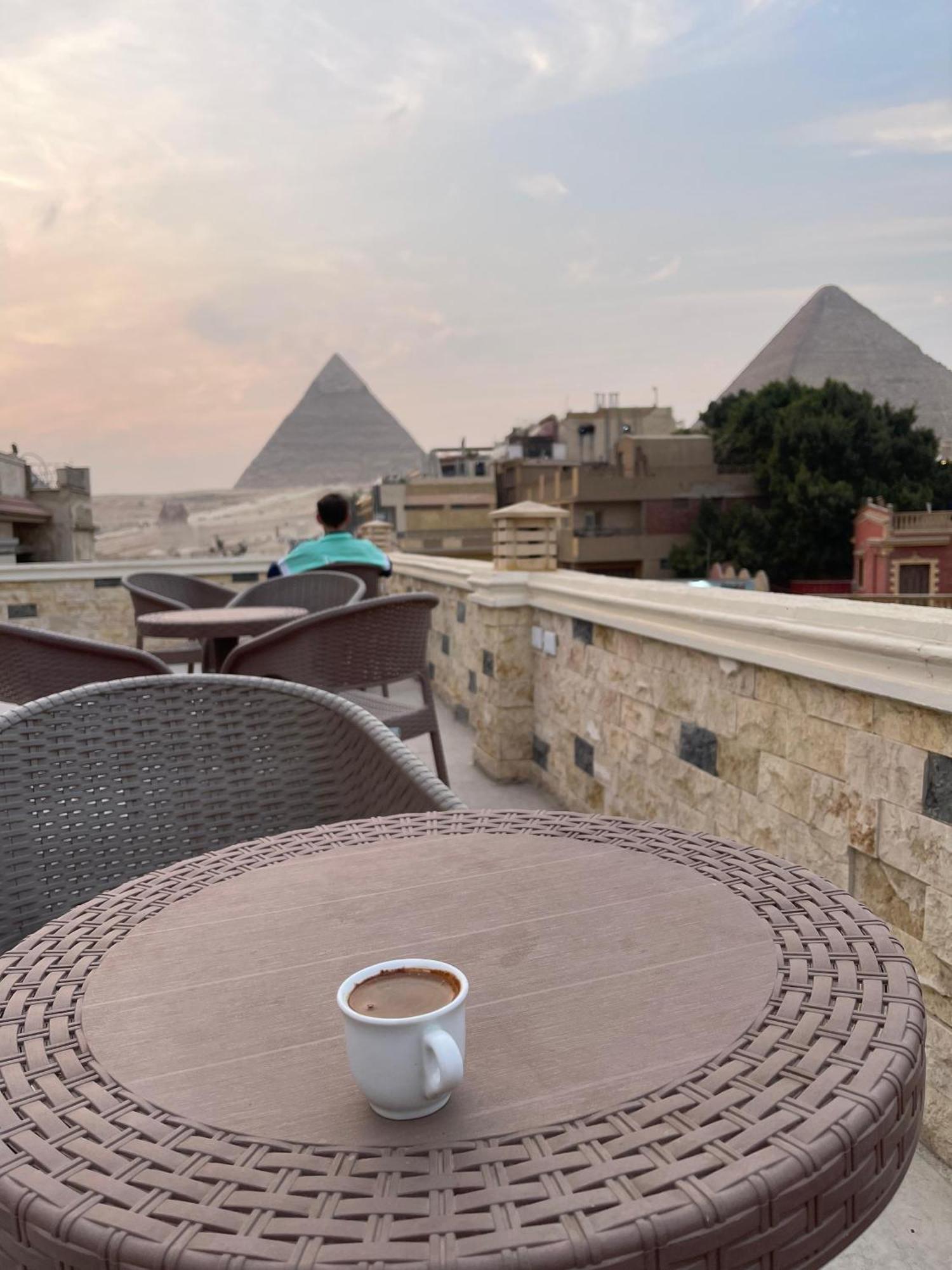 King Ali Pyramids View Inn Kafrat al Jabal ภายนอก รูปภาพ