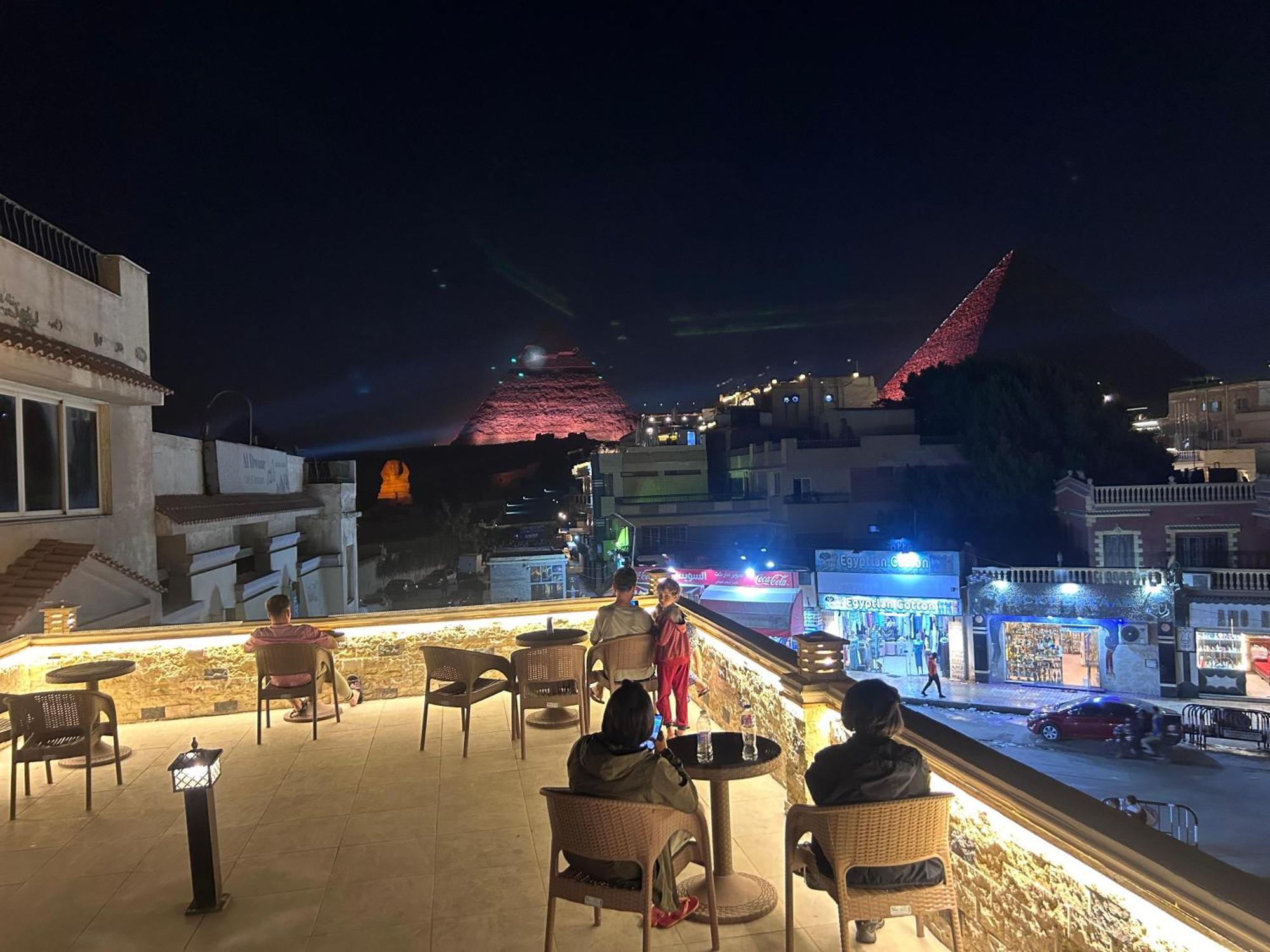 King Ali Pyramids View Inn Kafrat al Jabal ภายนอก รูปภาพ